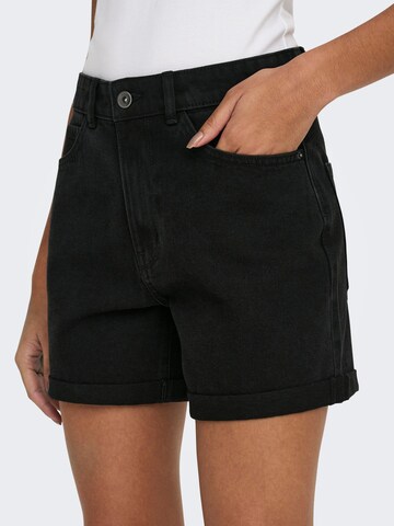 ONLY Regular Shorts 'LEGA' in Schwarz