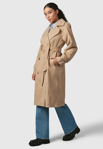 Cappotto di mezza stagione 'Longtrench' di Ragwear in beige
