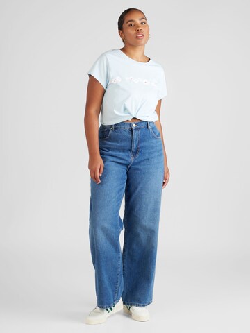 Levi's® Plus Särk 'PL Graphic Authentic Tee', värv sinine