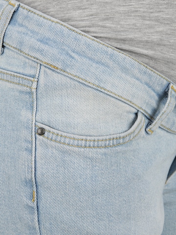 MAMALICIOUS Regular Jeans 'Belle' i blå