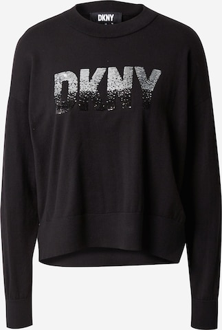 Pullover di DKNY in nero: frontale