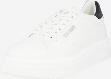 STEVE MADDEN Sneakers laag 'FYNNER' in Wit: voorkant