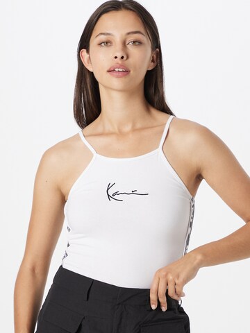 Top di Karl Kani in bianco: frontale
