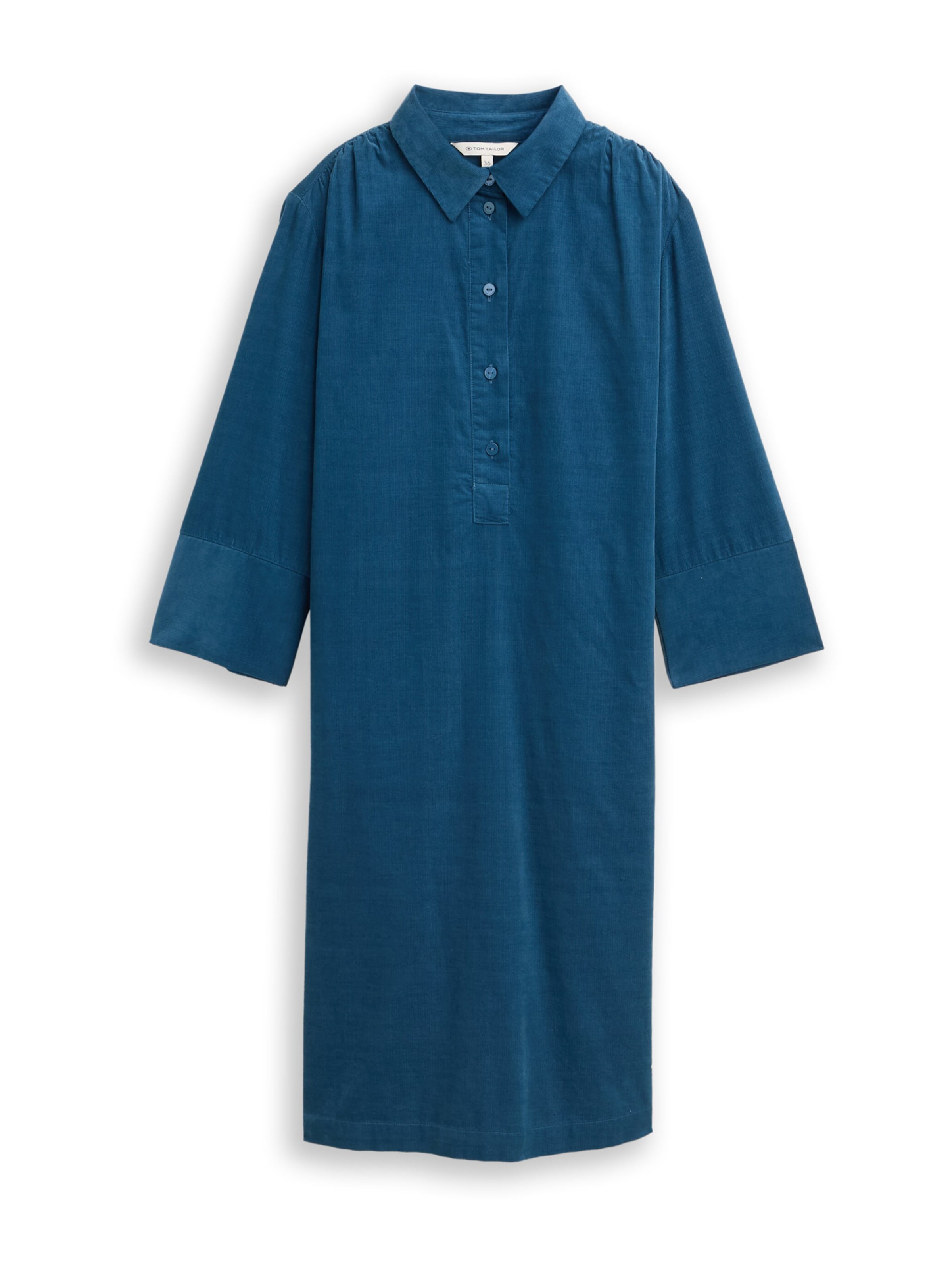 TOM TAILOR Shirt Dress in Blue: front