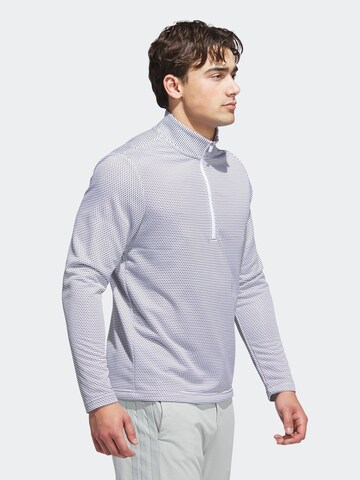 ADIDAS GOLF Sport sweatshirt i vit: framsida