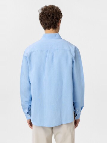 Coupe regular Chemise 'Liam' Antioch en bleu