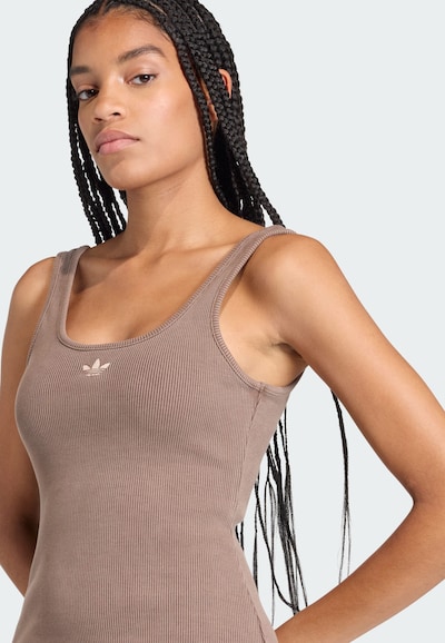 ADIDAS ORIGINALS Robe 'ESSENTIAL' en noisette, Vue avec produit