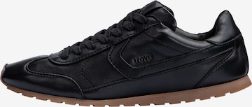 Baskets basses LLOYD en noir : devant