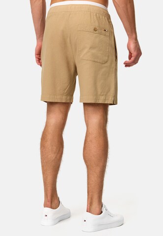 INDICODE JEANS Regular Broek 'Margera' in Beige