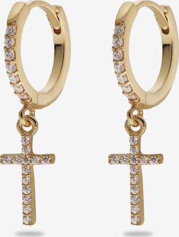 CHRIST Ohrringe in Gold: Vorderseite