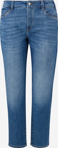 s.Oliver Wide leg Jeans in Blue: front