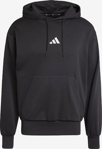 ADIDAS SPORTSWEAR Sports sweatshirt 'Feelcozy' in Black: front