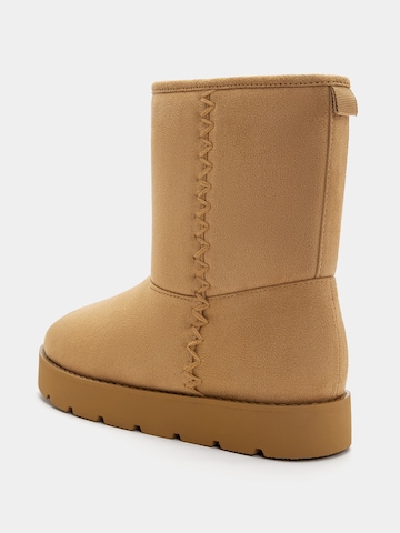 Pull&Bear Boots in Brown