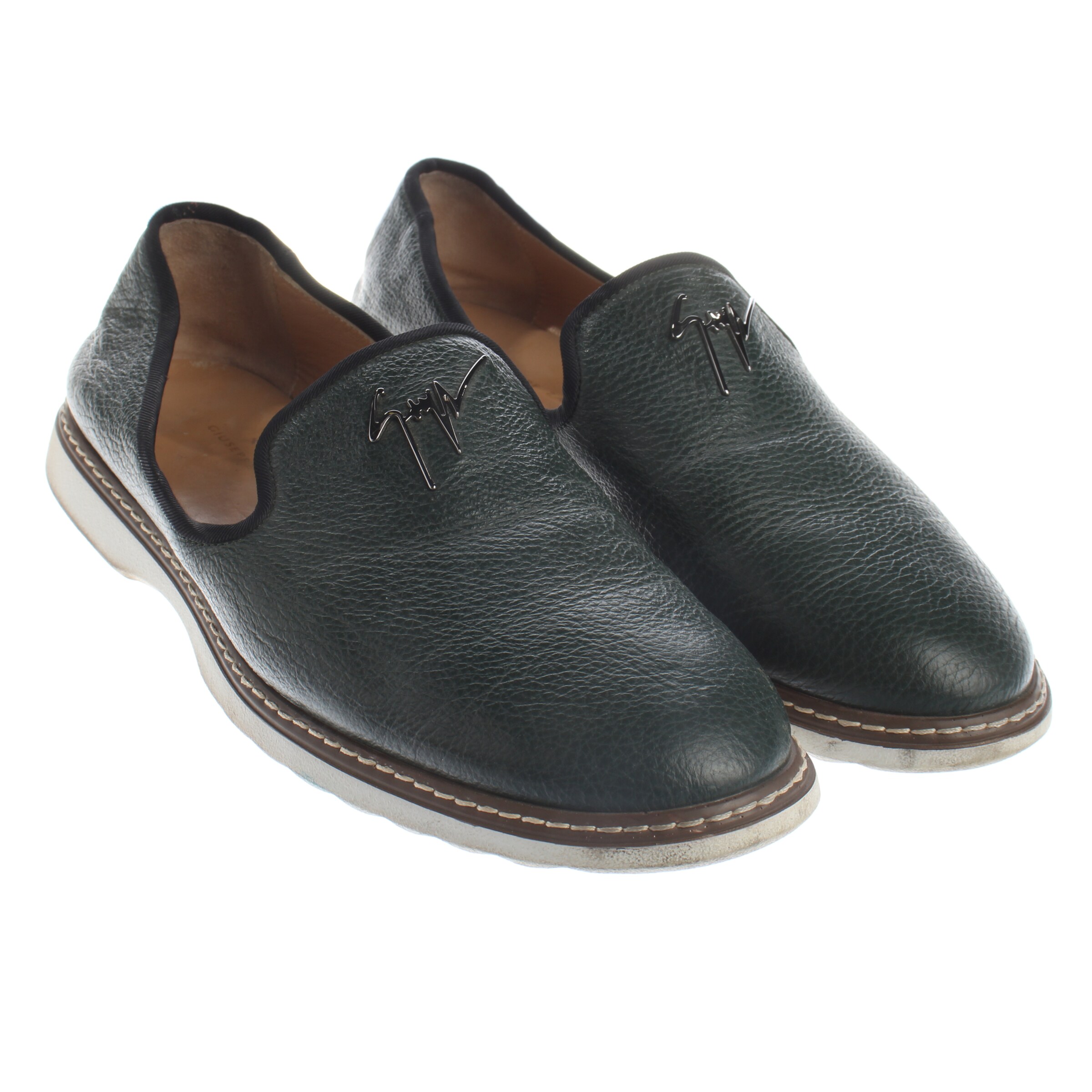 Giuseppe Zanotti Flats & Loafers in 41 in Green, Item view