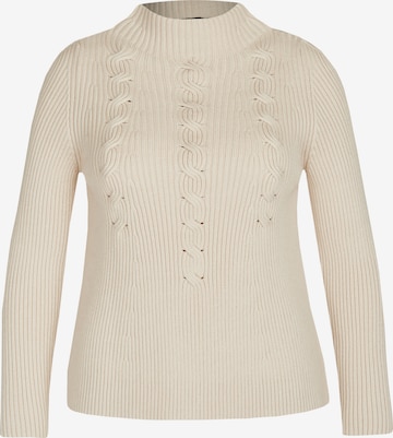 Lecomte Sweater in Beige: front