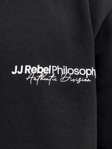 JJ Rebel - Sudadera 'JREBZACK' en negro