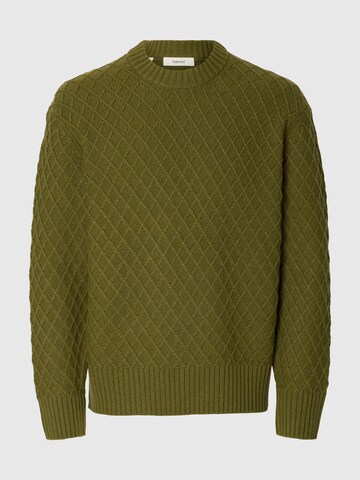 Pull-over SELECTED en vert