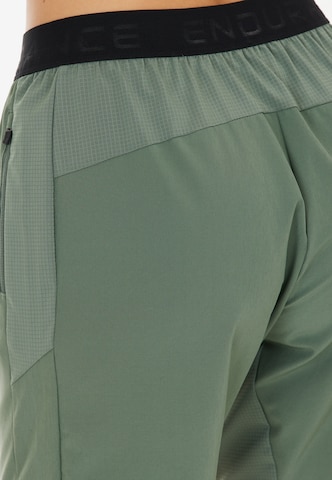 ENDURANCE Regular Sportshorts 'Macbeth' in Grün