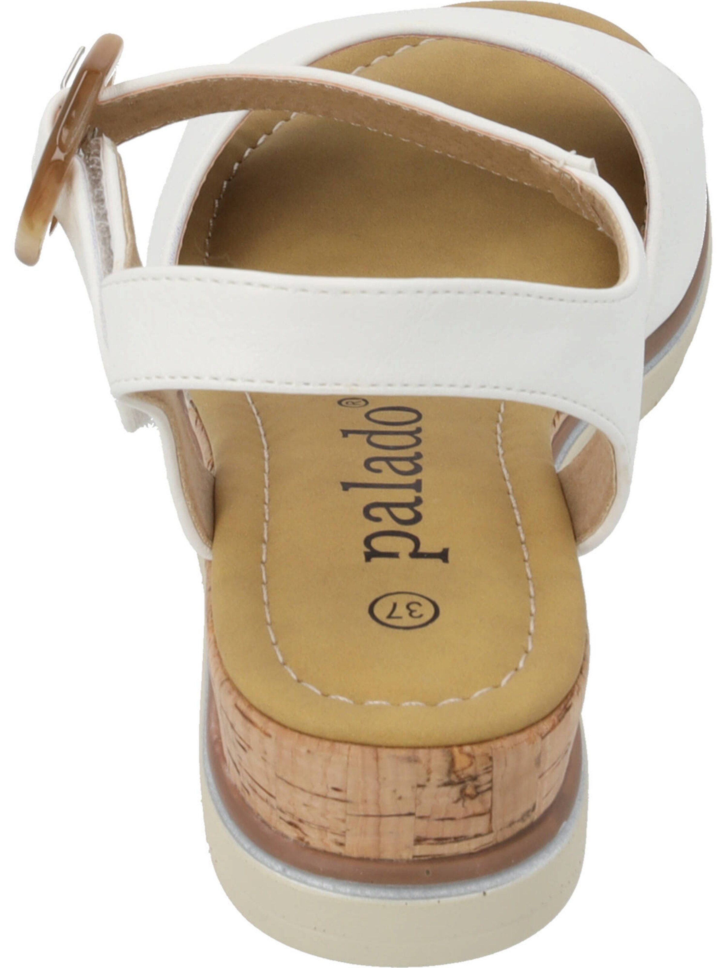 Palado Sandalen met riem 'Impures' in Wit