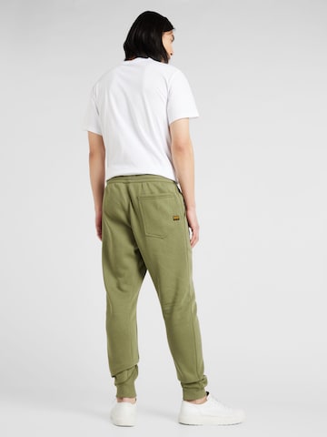 G-STAR Zwężany krój Spodnie w kolorze zielony