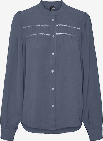 VERO MODA Blouse 'VMEmma' in Blauw: voorkant