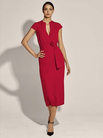 Robe MADELEINE en rouge