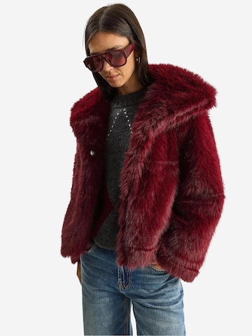 Bianco Lucci Wintermantel in Rood