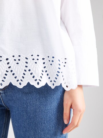 ONLY Blouse 'ONLGRACES TULUM' in Wit