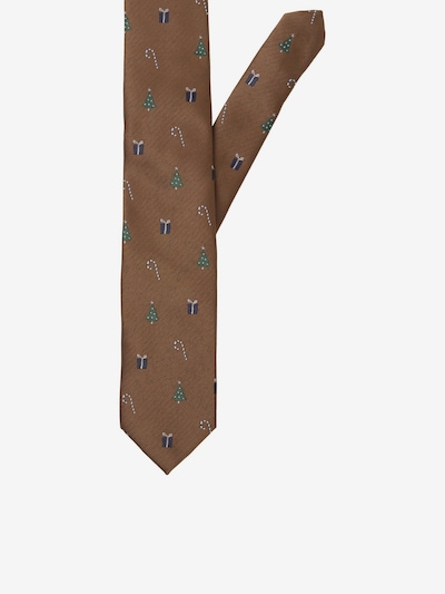 JACK & JONES Tie in Beige / Brown / Grey / Green, Item view