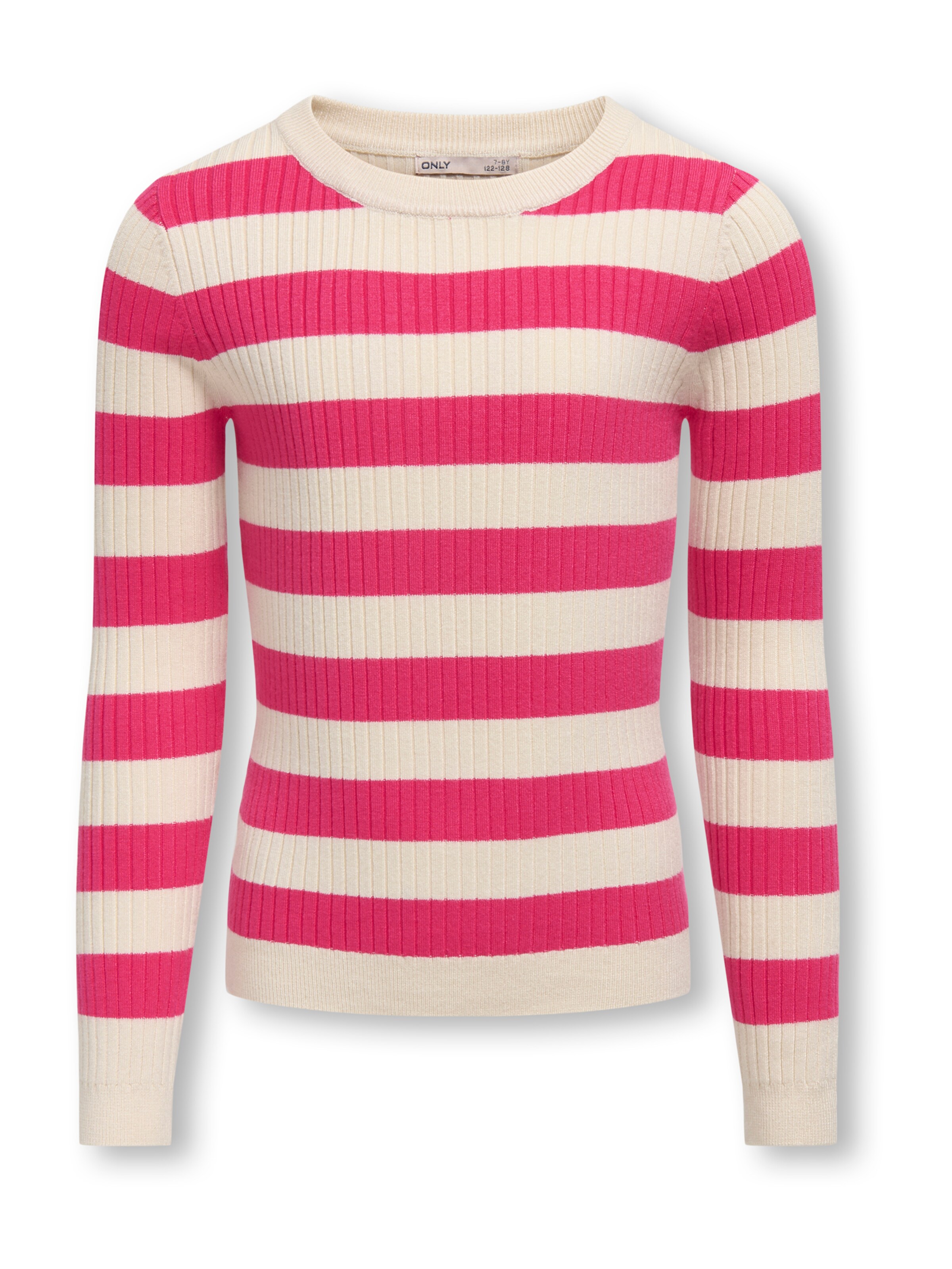 ONLY GIRLS Пуловер 'KOGKarol' в бежово: отпред