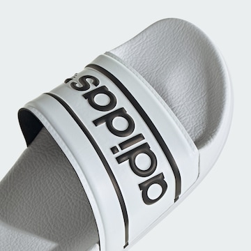 ADIDAS ORIGINALS Beach & Pool Shoes 'Adilette' in White