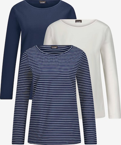 Goldner Shirt in S in Marine blue / White, Item view