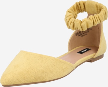 ONLY Ballet Flats 'ANAS' in Yellow: front