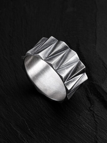 REYTEL Ring 'THE HINDER' in Zilver
