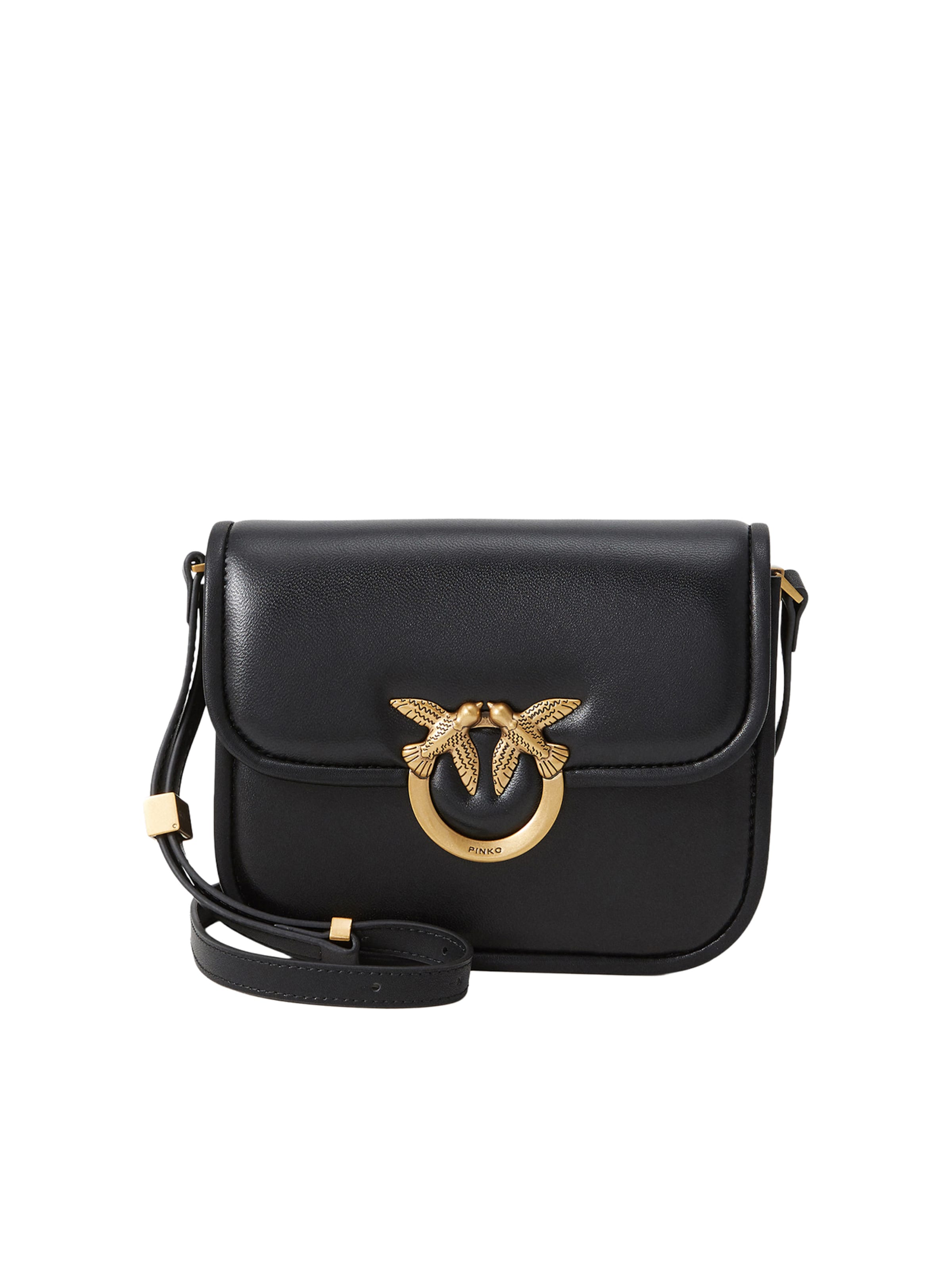 Sac à bandoulière 'Love Box' PINKO en noir : devant