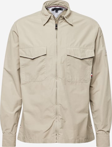 TOMMY HILFIGER Tussenjas in Beige: voorkant