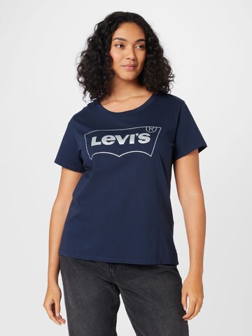 Levi's® Plus Shirt 'The Perfect Tee' in Blue: front