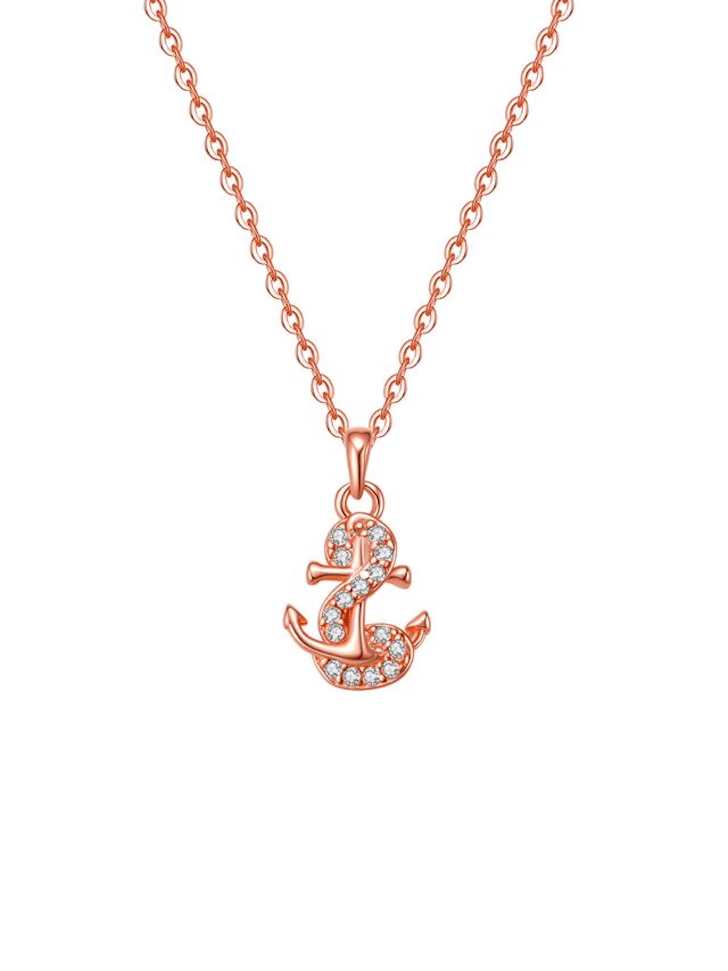 Collana 'Anchor Sparkle' di Hey Happiness in oro