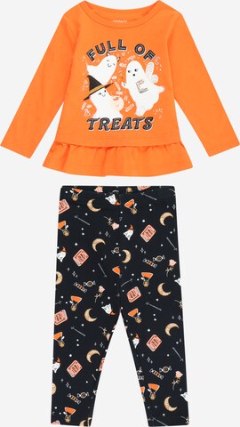 Carter's Set 'Halloween' in Orange: front