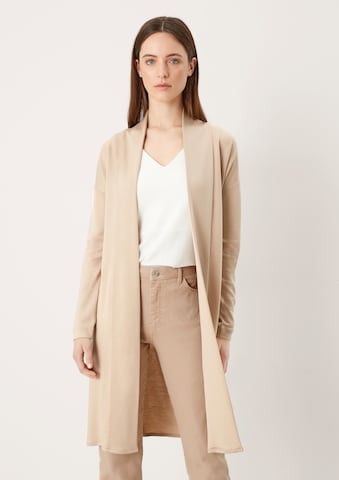 s.Oliver BLACK LABEL Strickjacke in Beige: predná strana