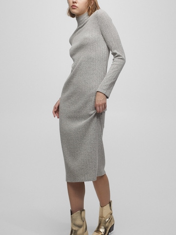 Pull&Bear Knit dress in Grey