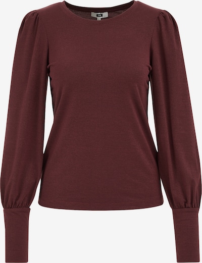 WE Fashion Shirt in burgunder / weinrot, Produktansicht