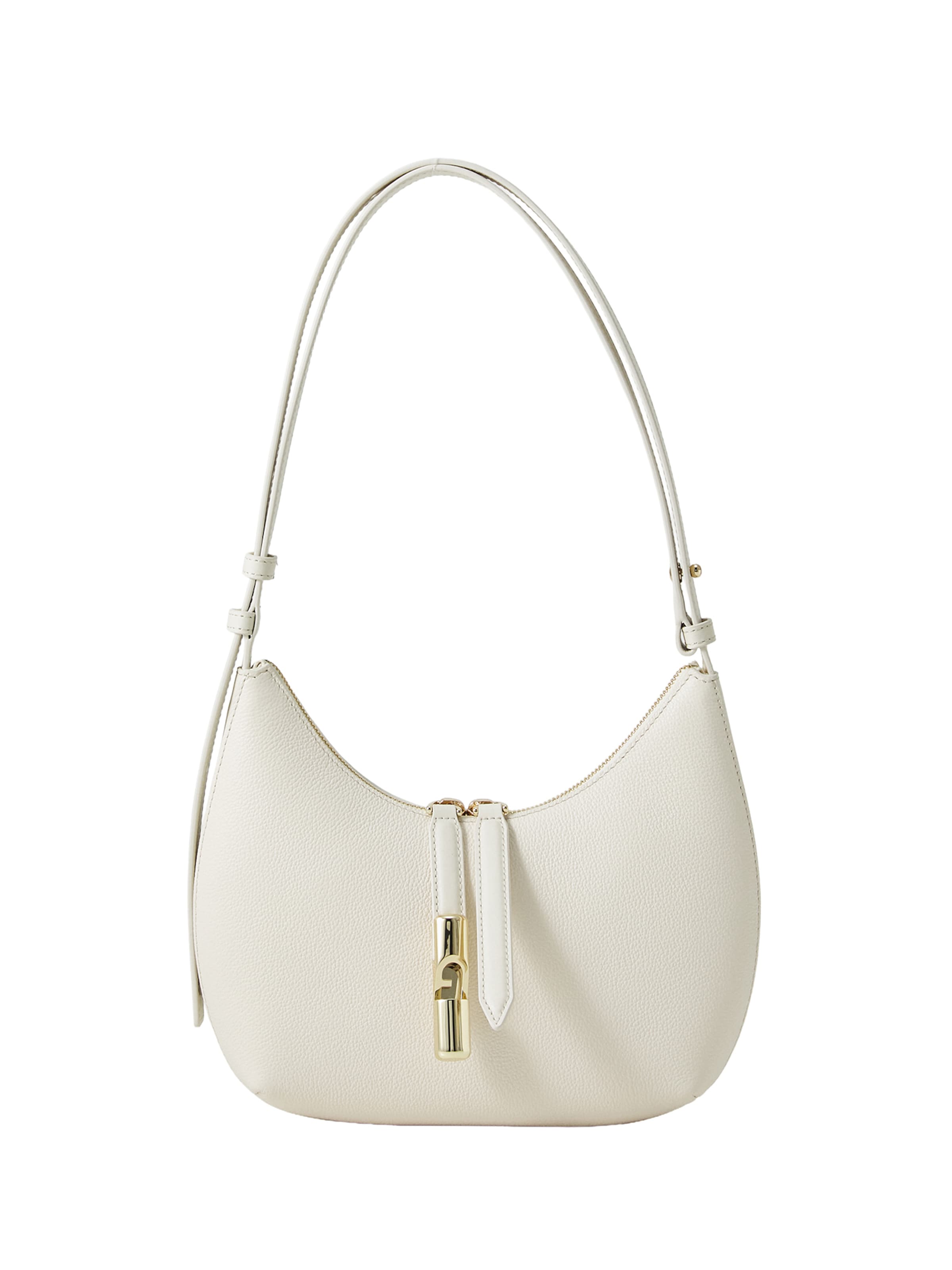 FURLA Schoudertas 'Goccia' in Wit: voorkant