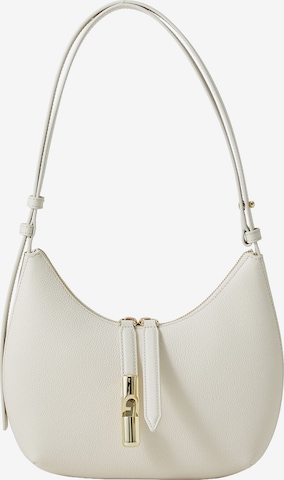 FURLA Schoudertas 'Goccia' in Wit: voorkant