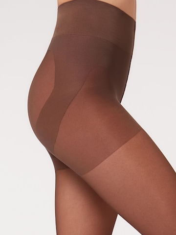 CALZEDONIA Fine Tights in Brown