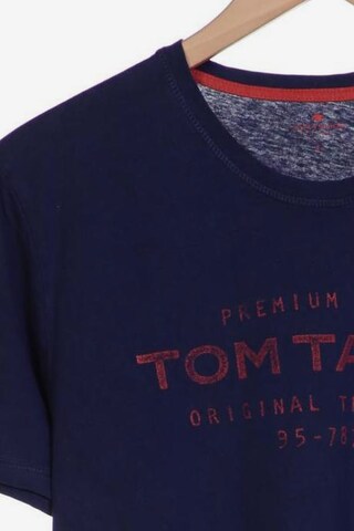 TOM TAILOR T-Shirt L in Blau
