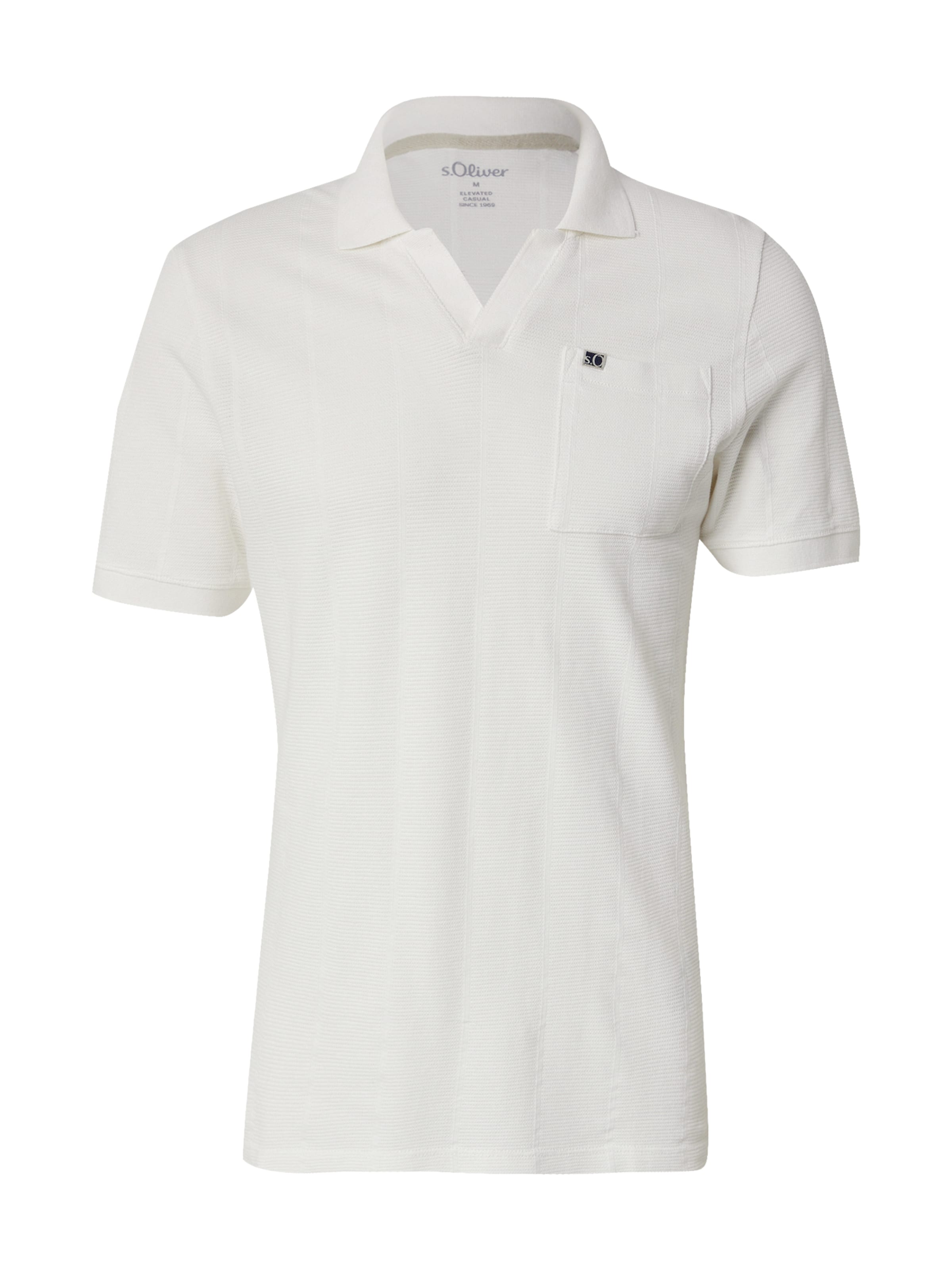 s.Oliver Shirt in White: front