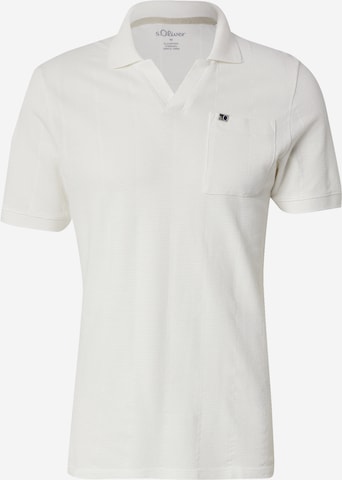 s.Oliver Μπλουζάκι σε λευκό: μπροστά