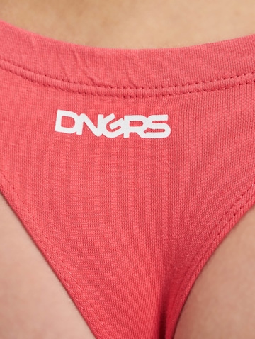 Dangerous DNGRS Bustier String 'Trust' in Pink