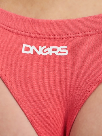 Dangerous DNGRS Bustier Sports-BH 'Trust' i pink